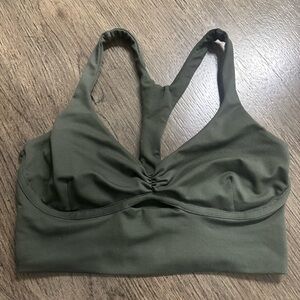 Army Green Bombshell bra